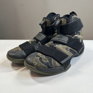 Nike Zoom LeBron Promo Soldier 10 X Army Camo Men’s 10 LRJ SX 16/17 NBA